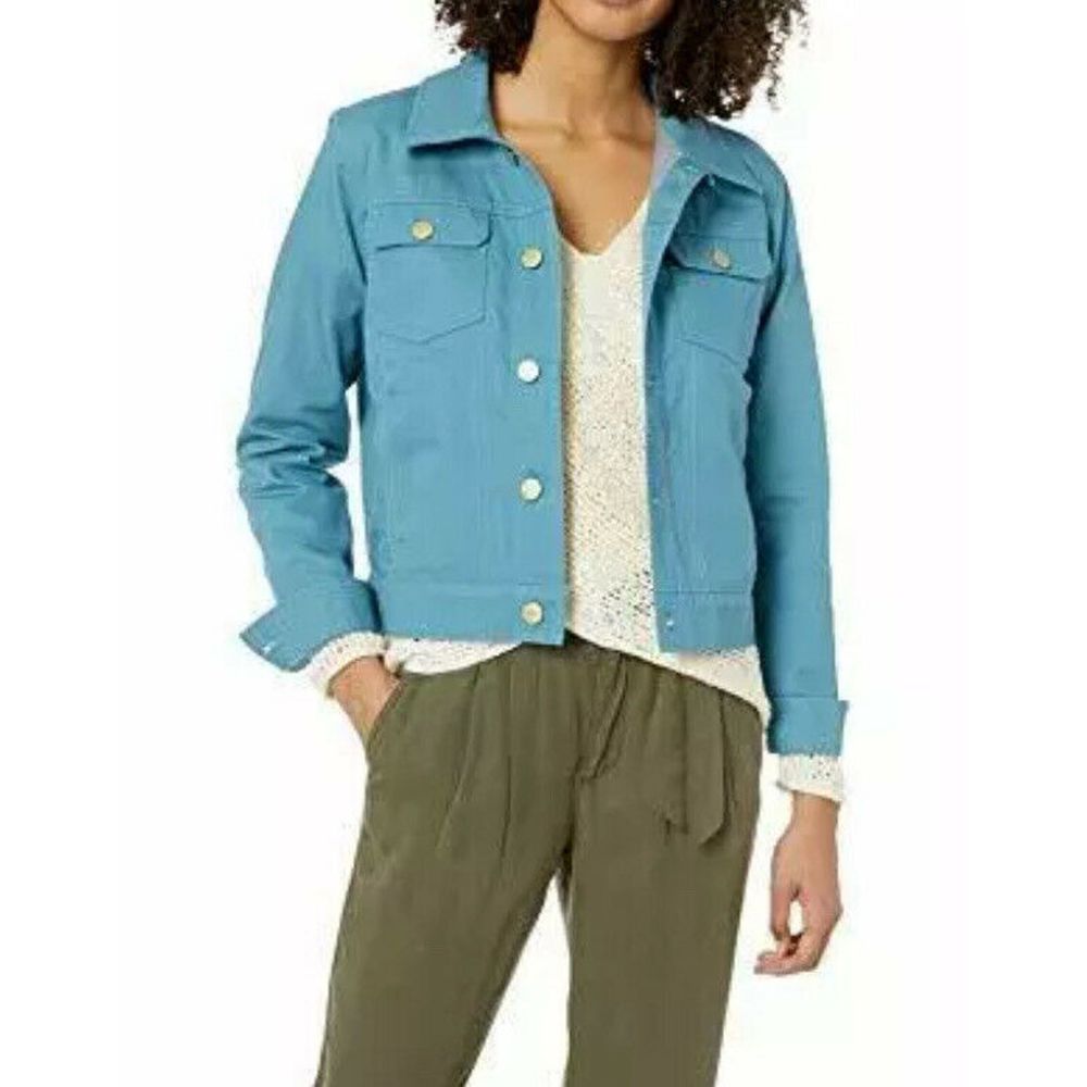 New Hurley Women's Scout Twill Denim Jacket Aloha